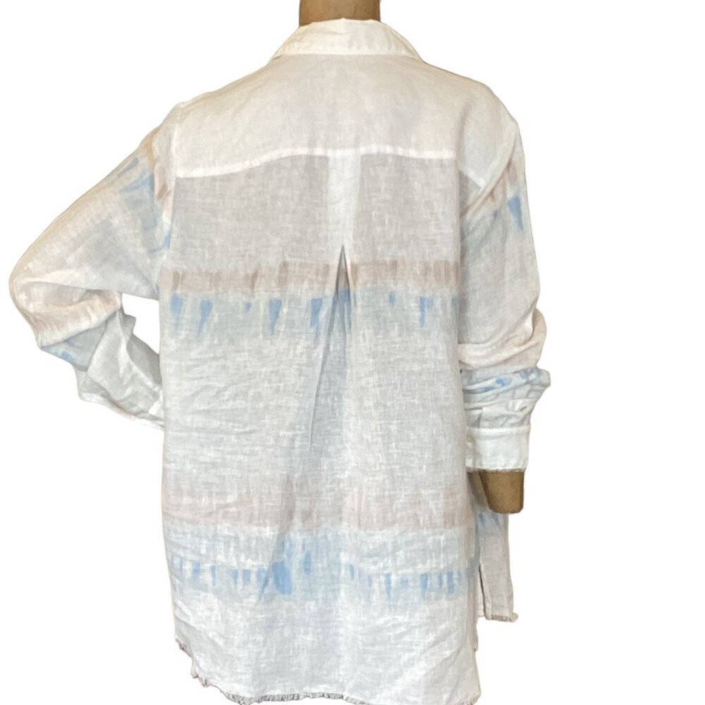 INC International Concepts Linen Tunic Top 2X #285H - Picture 6 of 11
